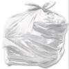 100 x White 90L Medium-Duty (28 Micron / 112 Gauge) Alina Coloured Refuse Sack / Polythene Dustbin Liner / Plastic Bin Bag / 90 Litre White Garbage Bag (100 Sacks) view 1