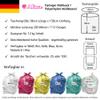 100 x White 90L Medium-Duty (28 Micron / 112 Gauge) Alina Coloured Refuse Sack / Polythene Dustbin Liner / Plastic Bin Bag / 90 Litre White Garbage Bag (100 Sacks) view 3