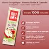 Barre nergtique Mulebar Bio & Vegan 40g : Pomme - Cannelle - Raisins view 2