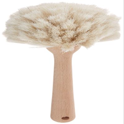 Fox Run 48768 Cleaning, Beachwood, Natural Horsehair Fiber Kitchen Brush