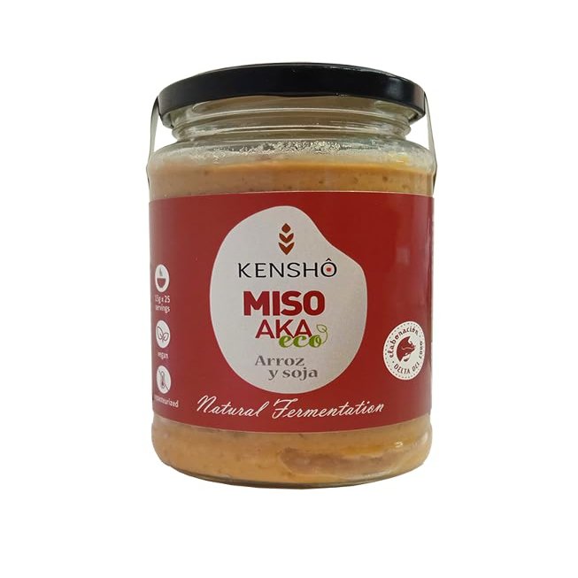 Kensho by Humbert Cont | Aka Miso | Not pasteurized | Probiotic | Miso soup | Made with rice from the Ebro Delta