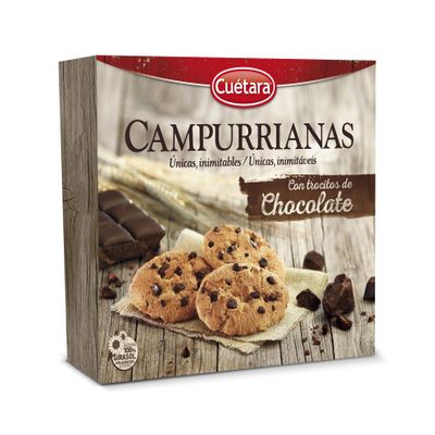 Cutara, Campurrianas Biscuits with Chocolate Chips, 450 gr