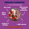 3Bears Porridge - Triple Berry | Porridge Oats | Porridge Sachets | Porridge Oats Sachets | Wholegrain Porridge Oats | Overnight Oats | Oatmeal | 4 x 400g view 3