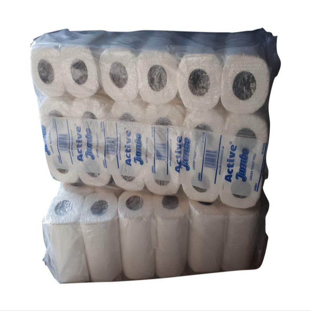 72 Rolls 2Ply Quilted and Embossed Toilet Tissue (SIRIUS ACTIVE)