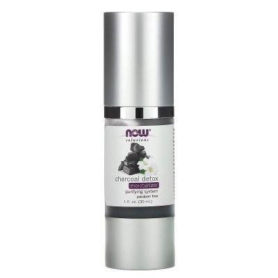 Now Foods Charcoal Detoxifying and Hydrating Moisturizer, 30ml