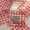 1000-1" x 1" 1010 Red Dice Small Zipper Lock Baggies Craft Resealable Plastic Baggy 2 Mil Zipper Poly Bags view 1