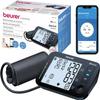 Beurer BM54 Smart Automatic Blood Pressure Monitor for Home Use, Blood Pressure Machine with Arrhythmia Detection & Colour-Coded Risk Indicator, XL Upper-Arm Cuff & with free Smartphone App view 1