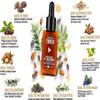 Cosmetic Beard Kit - Beard Oil 30ml + Beard Balm 30ml + Beard Shampoo 60ml | For maintenance and beard care - MADE IN FRANCE BARBER TOOLS view 2