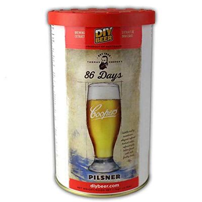Thomas Coopers 86 Days Pilsner (1.7kg) - Takes just 10 Days to Make !!
