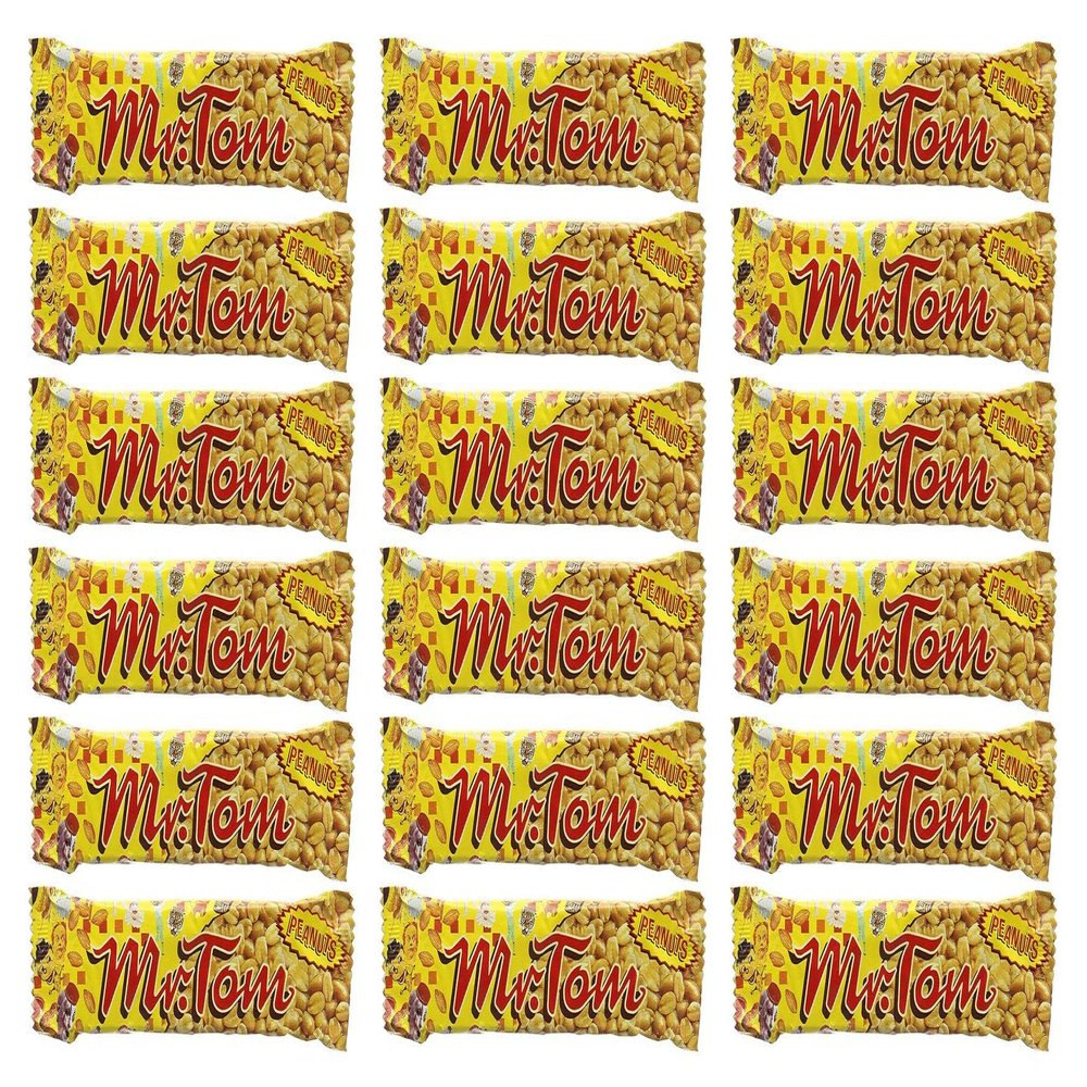 Mr Tom Peanut Bar 40g (Pack of 18)