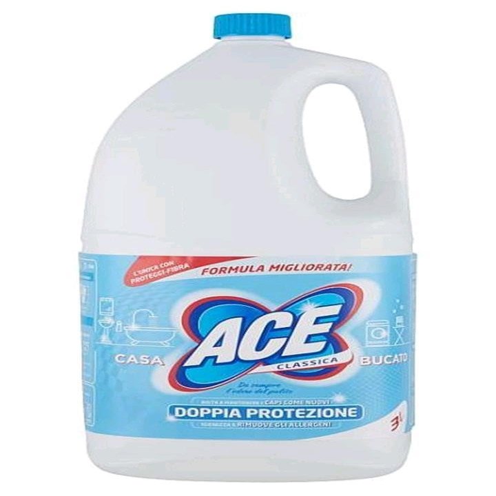 Ace+ Regular Bleach, Lavender Scent, Liquid, Floors Surface Recommendation, 3 LT