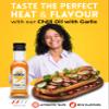 Chilli with Garlic, 125ml - Medium Hot Sauce with Spanish Extra Virgin Olive Oil - No Additives Spice for Pizza, Chicken, Pasta & More by The Chilli Oil Company view 2