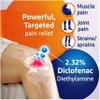 Voltarol Joint & Back Pain Relief 2.32% Gel, for Joint Pain Relief, suitable for Knee Pain & Neck Pain, 50g view 4
