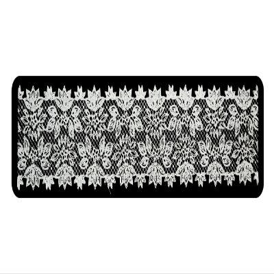 1 x Simply Heaven Edible Cake Lace 40 Colours Made from mat 54 (Black)