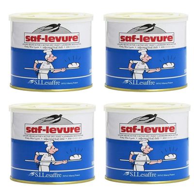 Saf Levure Active Dried Yeast 500g (Pack of 4)
