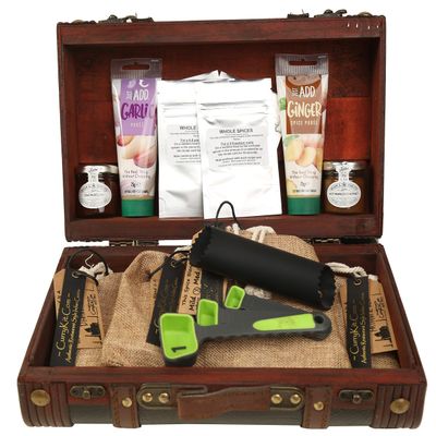 CurryKit Indian Gift Suitcase (Mild)