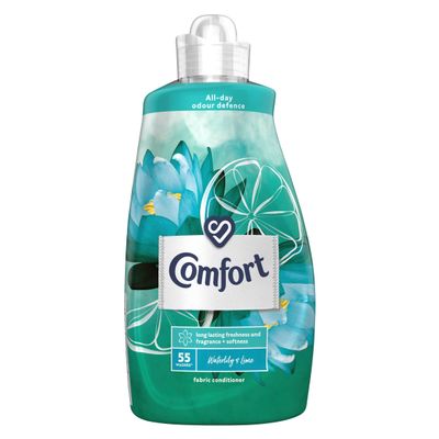 Comfort Creations Fabric Conditioner Waterlily & Lime 55 Wash, 1.925 Litre