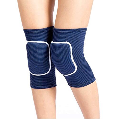 1Pair Knee Brace Sponge Sleeves Breathable Flexible Elastic Support Protector Pad