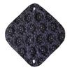 5 Pieces Charcoal Bamboo Mama Cloth/Menstrual Pads/Reusable Sanitary Pads (Black lace, Heavy (12 inch)) view 3