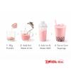 Strawberry Bubble Tea Powder 1 kg 3 in 1 Drink Mix Gluten Free, Lactose Free, Vegetarian Makes 33 Servings Easy to Prepare Hot or Cold for Caf-Style Boba Tea view 2