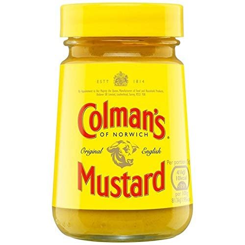 6 x 100 g Original English Mustard Colman