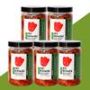 330g Vegan Kimchi X 5 Get One Free Jar - Freshly UK- Made Vegetarian Kimchi Based on Authentic Korean Recipe (Natural Fermentation, Natural Probiotics, No Artificial Additives, Unpasteurised) view 1