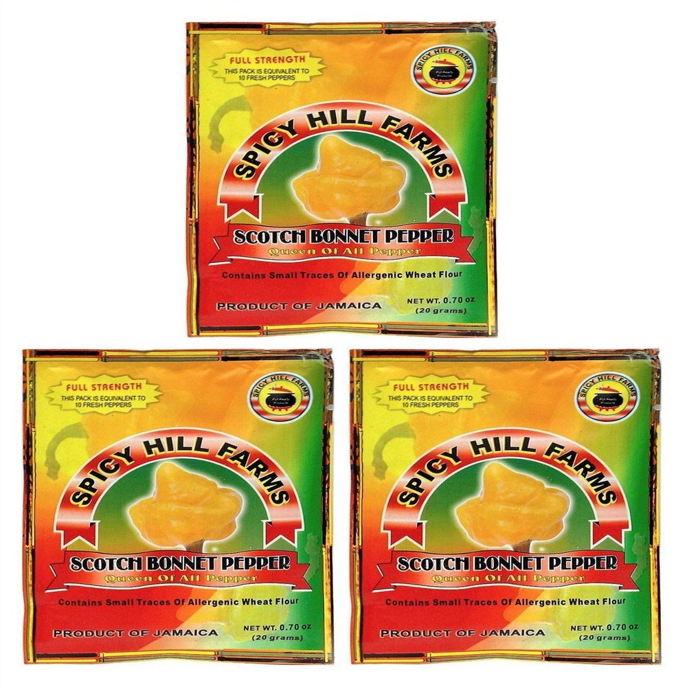 Spicy Hill Farms Scotch Bonnet Pepper (20g) - Pack of 3
