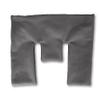 Schweriner Naturheil Neck Pillow with Fleece Cover Neck Warmer with Moor Filling, Fabric, grey, 29 x 39 cm view 2