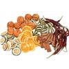100 Assorted Piece Christmas Cinnamon Oranges Lemon Chillies Whole Slices Kit view 1