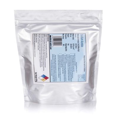 500g Sodium Acetate anhydrous Food Grade, E262 Make Sure to Checkout with Minerals-Water to get What's on The Picture