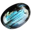 June&Ann Natural Labradorite Palm Stones, Healing Gemstone Therapy Worry Crystal Stones for Meditation Chakra Balancing Collection, Irregular Shape view 1