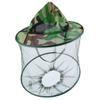 Asixx Mosquito Head Net Hat, Midge Mosquito Insect Hat Mesh Fishing Caps Head Net Face Protector Camouflage Camping Kit view 1