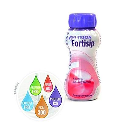 Fortisip High Energy Strawberry 200 ml (Pack of 12)