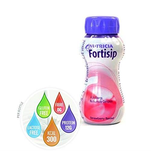 Fortisip High Energy Strawberry 200 ml (Pack of 12)