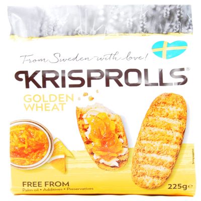 Pagen Krisprolls (Golden Wheat 2 x 225g)