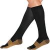Copper Infused Anti-Fatigue Compression Unisex Flight Travel Socks Anti Swelling DVT Support *UK Stock* (Large/X Large) view 1