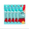 5x TePe Interdental Brushes Red Original Pack of 8 Interdental Brushes ISO2 0.5 mm view 1