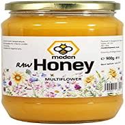 100% Pure Natural Wildflower Meden Honey - 900g - Unfiltered Unheated Unpasteurized Crystallised Honey