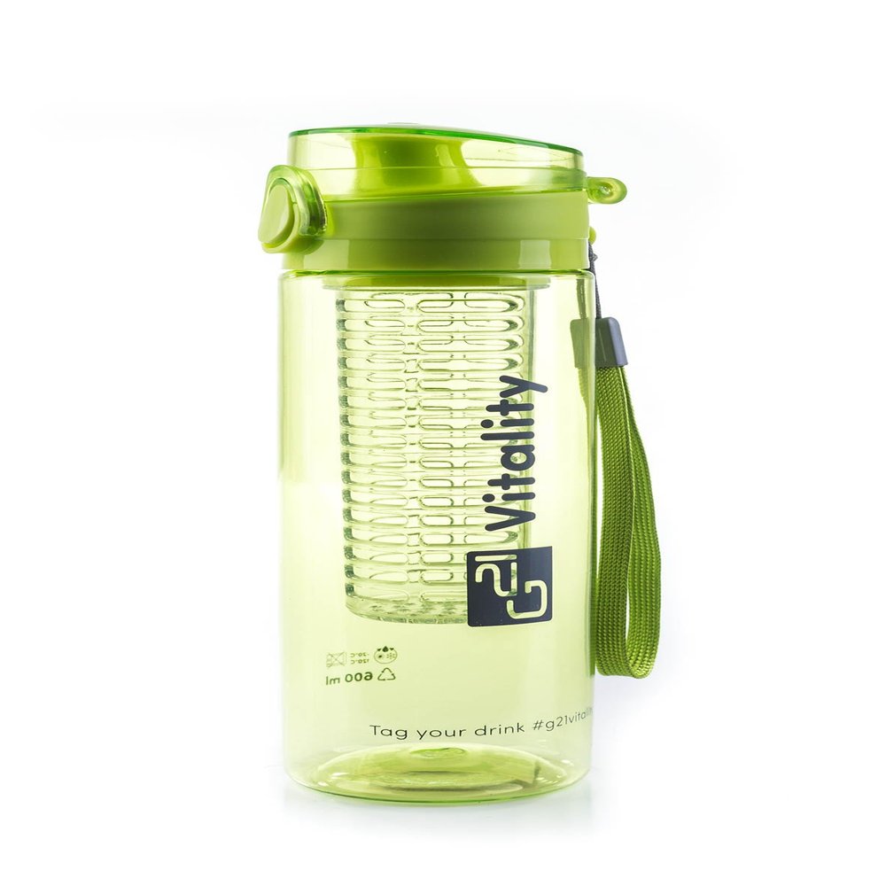 Lhev G21 na smoothie/juice, 650 ml, zelen