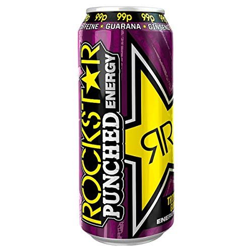 Rockstar Punched Guava Energy Drink 12 x 500ml (Price Marked)