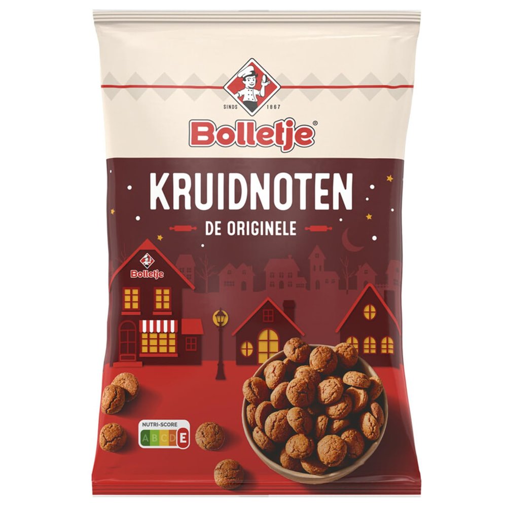 Bolletje Kruidnoten Cookies Biscuit with Spekulatius/Cinnamon Flavour 500g