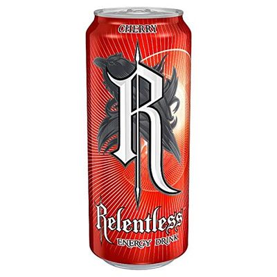 Relentless Cherry Energy Drink 12 x 500ml (Price Marked)