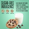Diablo Sugar Free Chocolate Chip Cookies  Low Sugar Snacks Made with Maltitol, Crunchy Chocolate Flavor Treats for Everyday Snacking, Guilt Free Biscuit Alternative, 130g Pack of 1 view 4