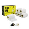 6 Rolls - SPORTTAPE EAB Tape | 7.5cm x 4.5m - White - Tearable Elastic Adhesive Bandage | Rugby Lifting, Tear Light Strapping Tape for Medical, Lifting Blocks, Knee Strapping, Elbow & Wrist view 1