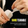 6 Rolls - SPORTTAPE EAB Tape | 7.5cm x 4.5m - White - Tearable Elastic Adhesive Bandage | Rugby Lifting, Tear Light Strapping Tape for Medical, Lifting Blocks, Knee Strapping, Elbow & Wrist view 3
