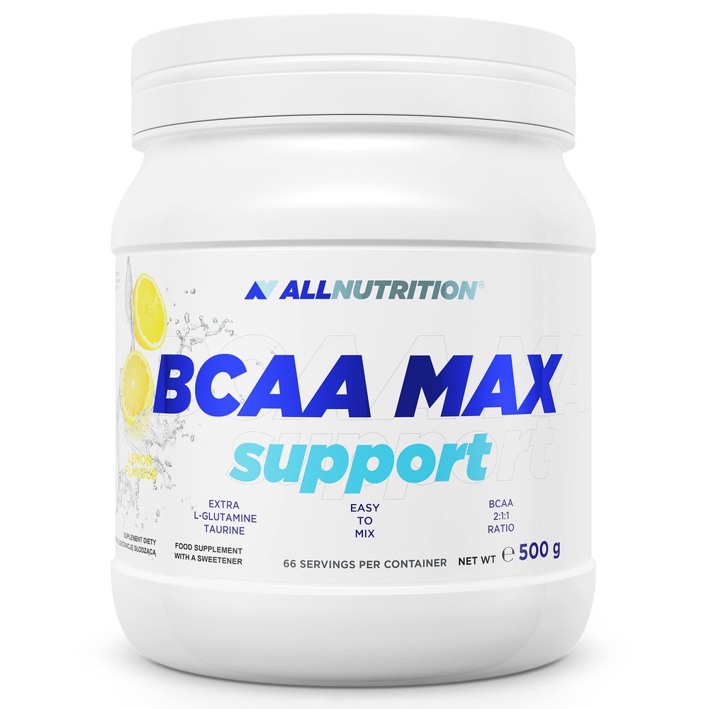 Allnutrition BCAA Max Support, Lemon, 500g