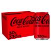 Coca Cola Zero Sugar Multipack Cans - Pack of 30 x 330ml view 1