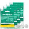 DENTTABS Toothbrushes tablets without fluoride (4 x 125 pieces), mild and comfortable, fluoride-free, vegan, natural cosmetics view 1