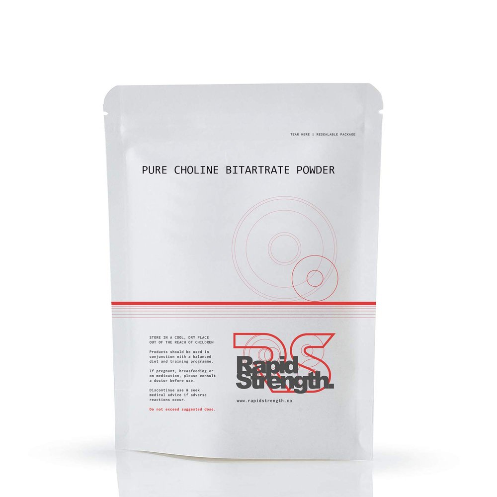 Choline Bitartrate Vegetarian Powder 100g UK Made
