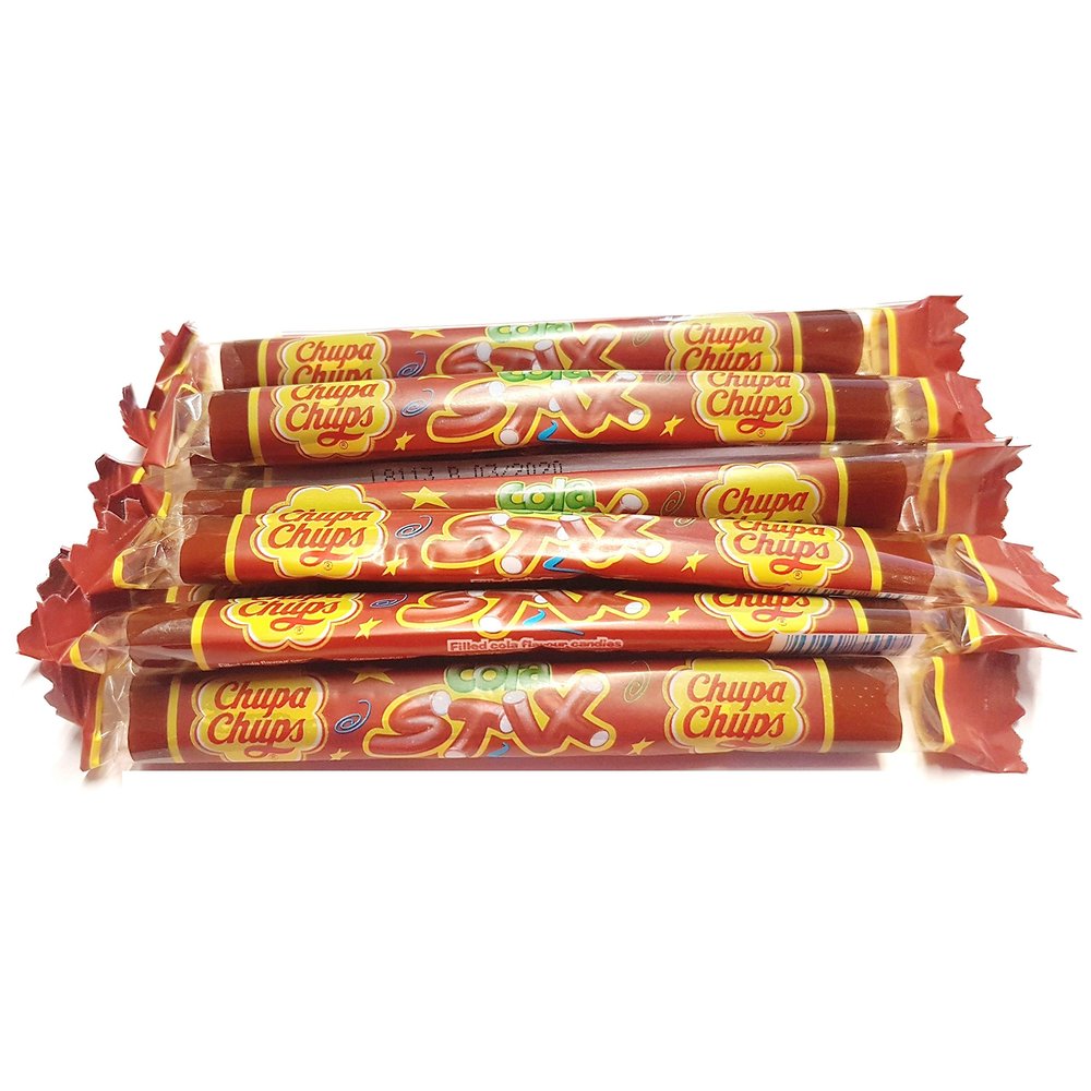 10 x Cola Stix Chupa Chups Fruity Sweets